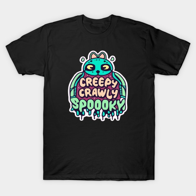 Creepy crawly spooky T-Shirt by ArtfulDesign